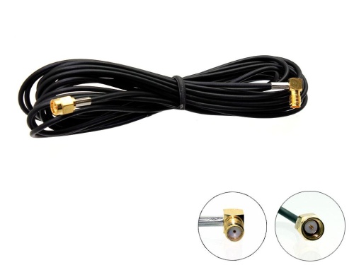 DAB radio aerial extension cable 5M SMA male to SMA female CT27AA104