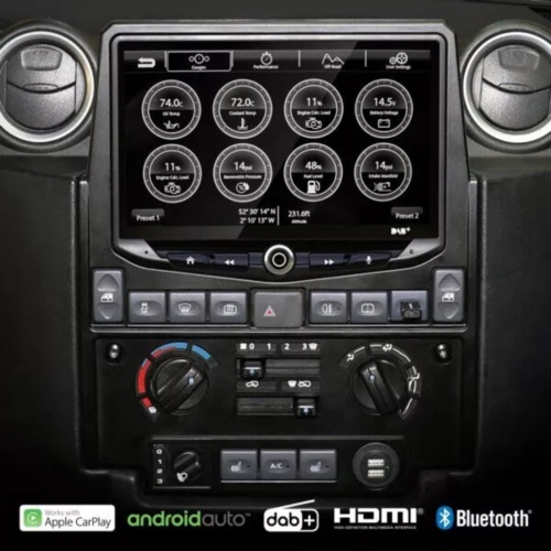 Stinger HEIGH10 Land Rover Defender Puma 10-inch multimedia infotainment system car radio UN1810E-LR1