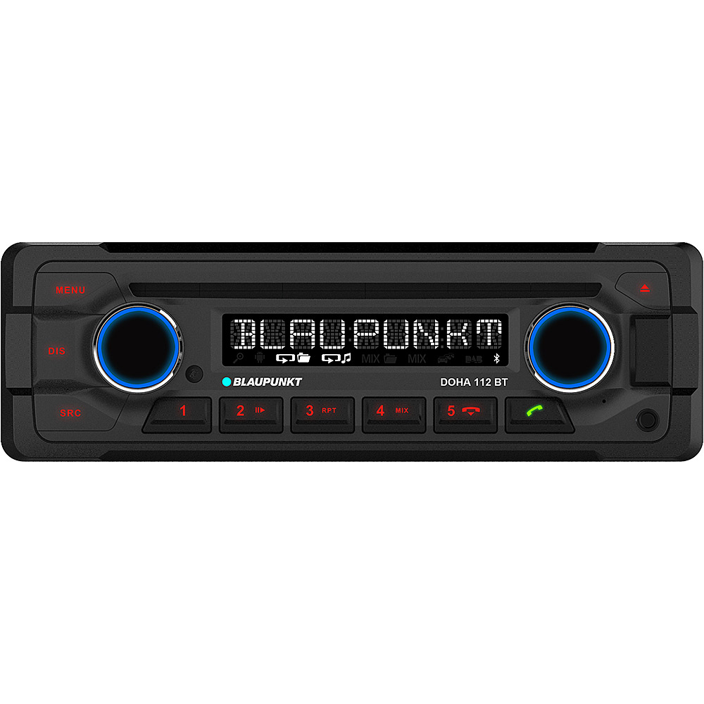 Blaupunkt Doha 112 BT car radio with Bluetooth CD player USB MP3 AUX input  and Retro OEM look